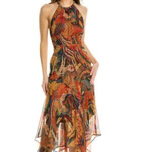 A. L.C. Ellie Silk-Blend Midi Dress